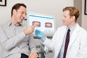Invisalign iTero scanner and fitting
